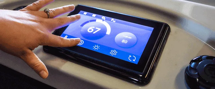 Cal Touch4™ for hot tubs in Hartford